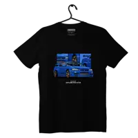 Black T-shirt NISSAN SKYLINE R34