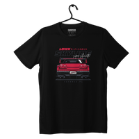 Black T-shirt NISSAN Skyline R34 LWBK