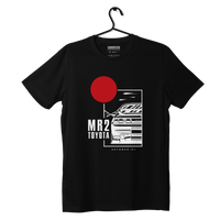 Black TOYOTA MR2 T-Shirt