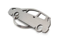 Fiat Grande Punto 3d stainless steel key ring