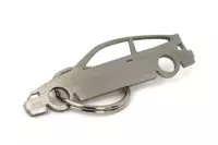 Honda CRX stainless steel key ring