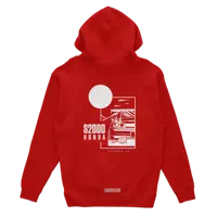 Honda S2000 hoodie red