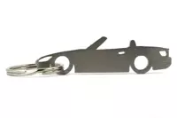 Honda S2000 stainless steel key ring