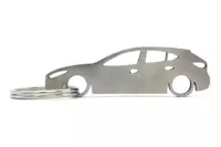 Mazda 3 BM 5d stainless steel key ring