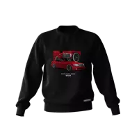 Mercedes-Benz W124 black sweatshirt