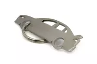 Mitsubishi Lancer EVO X stainless steel key ring