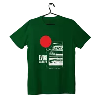 Mitsubishi Lancer EVO8 JDM T-shirt green