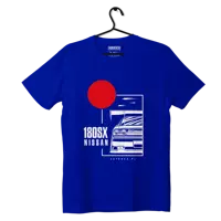 Nissan 180SX T-shirt blue