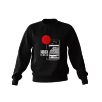 Nissan 180SX sweatshirt black