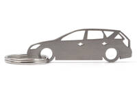 Stainless steel Kia Ceed station wagon key ring