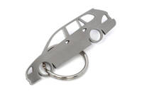 Stainless steel VW Golf MK5 station wagon key ring