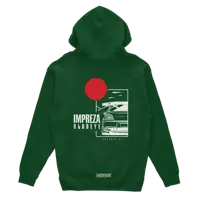 Subaru Impreza hoodie Blobeye green