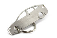 Tesla Model X stainless steel key ring