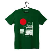 Toyota T-shirt AE86 green