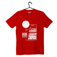 Toyota T-shirt AE86 red