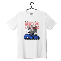 White Nissan Skyline GT-R R34 Stance T-Shirt