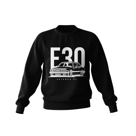 BMW E30 Classic Sweatshirt schwarz