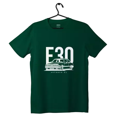 BMW E30 Classic T-Shirt Flaschengrün