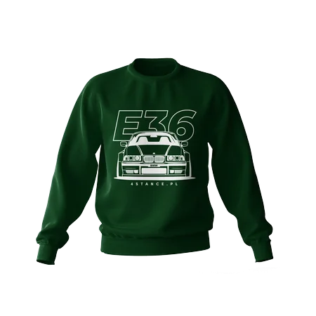 BMW E36 Grünes Sweatshirt