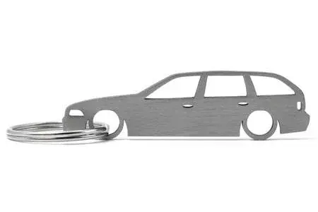 BMW E36 Touring Schlüsselanhänger aus Edelstahl