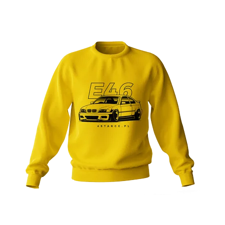 BMW E46 Gelbes Sweatshirt