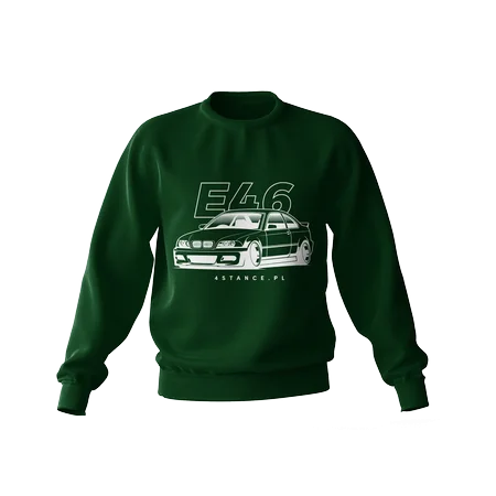 BMW E46 Grünes Sweatshirt