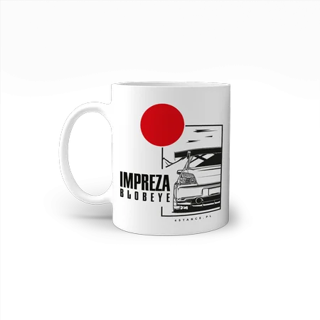 Blobeye Subaru Impreza Fan-Tasse