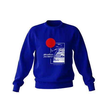 Datsun 240Z blau Sweatshirt