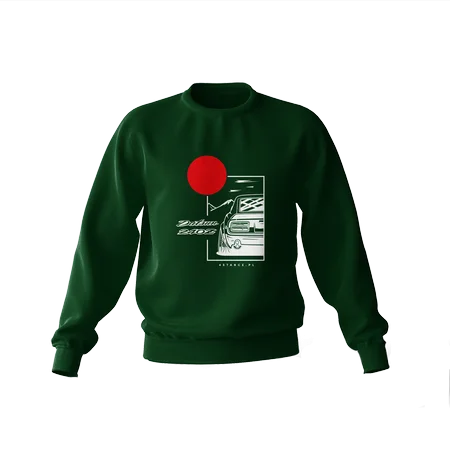 Datsun 240Z grünes Sweatshirt