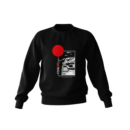 Honda Civic Type R Sweatshirt schwarz