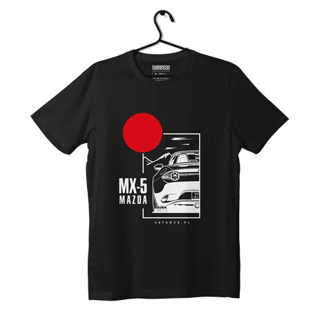 Mazda MX-5 T-shirt schwarz