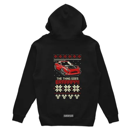 Mazda RX7 Hässlicher Weihnachtspullover Hoodie