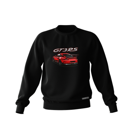 PORSCHE 911 GT3 RS schwarzes Sweatshirt