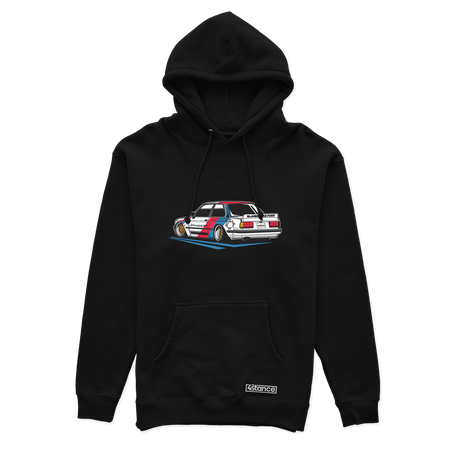 Schwarzer BMW E30 Pandem Hoodie