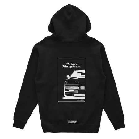 Schwarzer Hoodie BMW E31 Ich fahre einen Klassiker