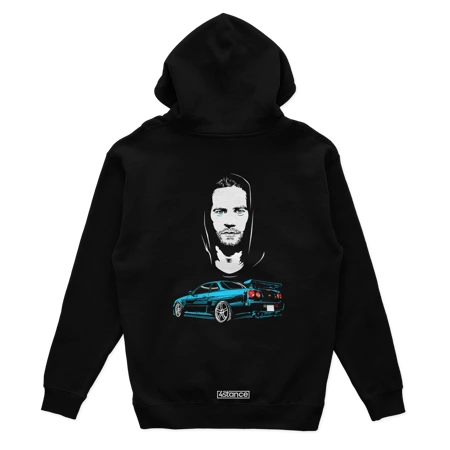 Schwarzer Kapuzenpulli PAUL WALKER Skyline