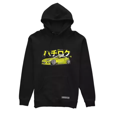 Schwarzer Toyota GT86 PANDEM Hoodie