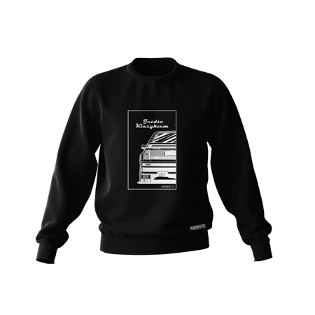 Schwarzes AUDI 100 C4 Sweatshirt I'm driving a classic