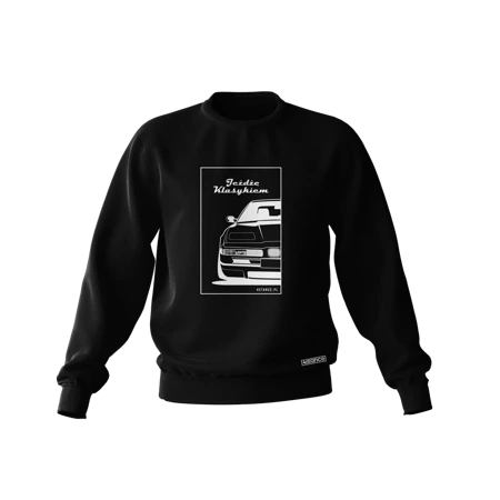 Schwarzes BMW E31 Sweatshirt Ich fahre einen Klassiker