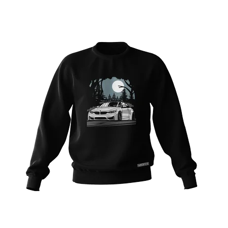 Schwarzes BMW M4 F82 Sweatshirt