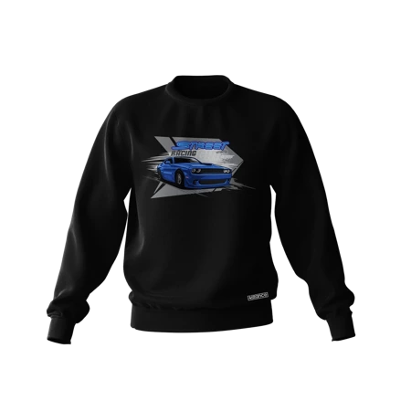 Schwarzes DODGE CHALLENGER Street Sweatshirt