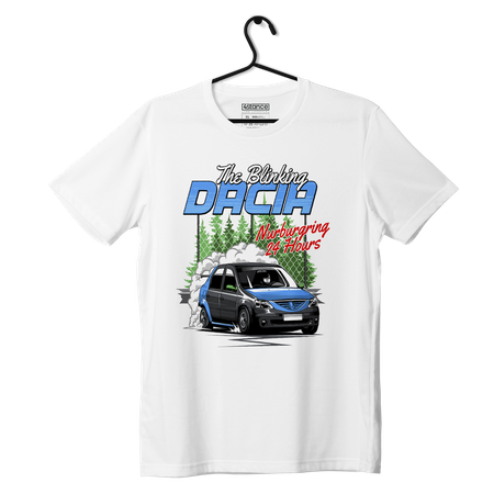 Schwarzes Dacia Logan T-shirt