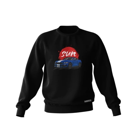 Schwarzes FORD MUSTANG SUN Sweatshirt