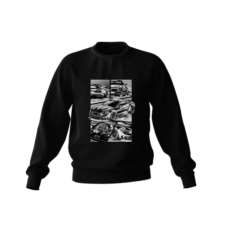 Schwarzes FORD Mustang Sweatshirt