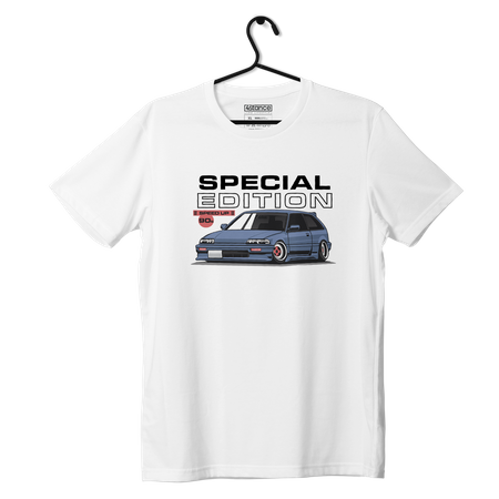 Schwarzes HONDA CIVIC IV SPECIAL 90er T-shirt