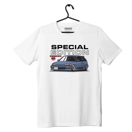 Schwarzes HONDA CIVIC IV SPECIAL 90er T-shirt