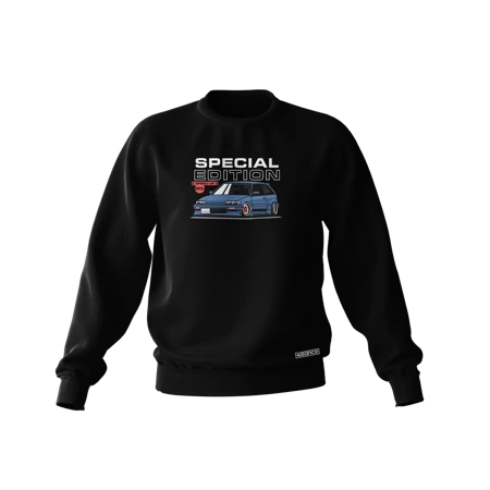 Schwarzes HONDA CIVIC IV SPECIAL 90s Sweatshirt