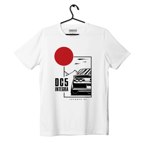 Schwarzes HONDA INTEGRA DC5 JDM-T-Shirt