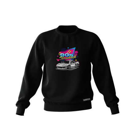 Schwarzes HONDA NSX 90s Sweatshirt