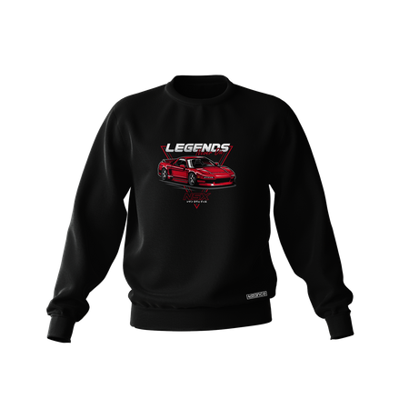 Schwarzes HONDA NSX LEGEND Sweatshirt